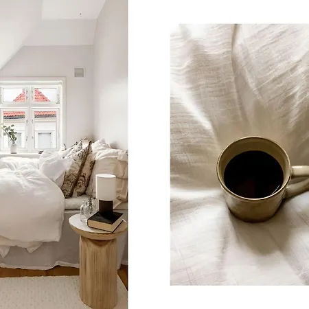 Cozy In Unique Atrium House At Nordnes Apartment