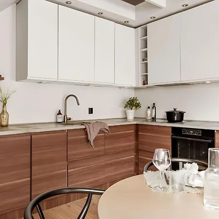Cozy In Unique Atrium House At Nordnes Appartement